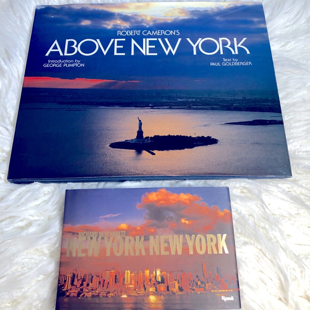 Book, set of 2 New York book